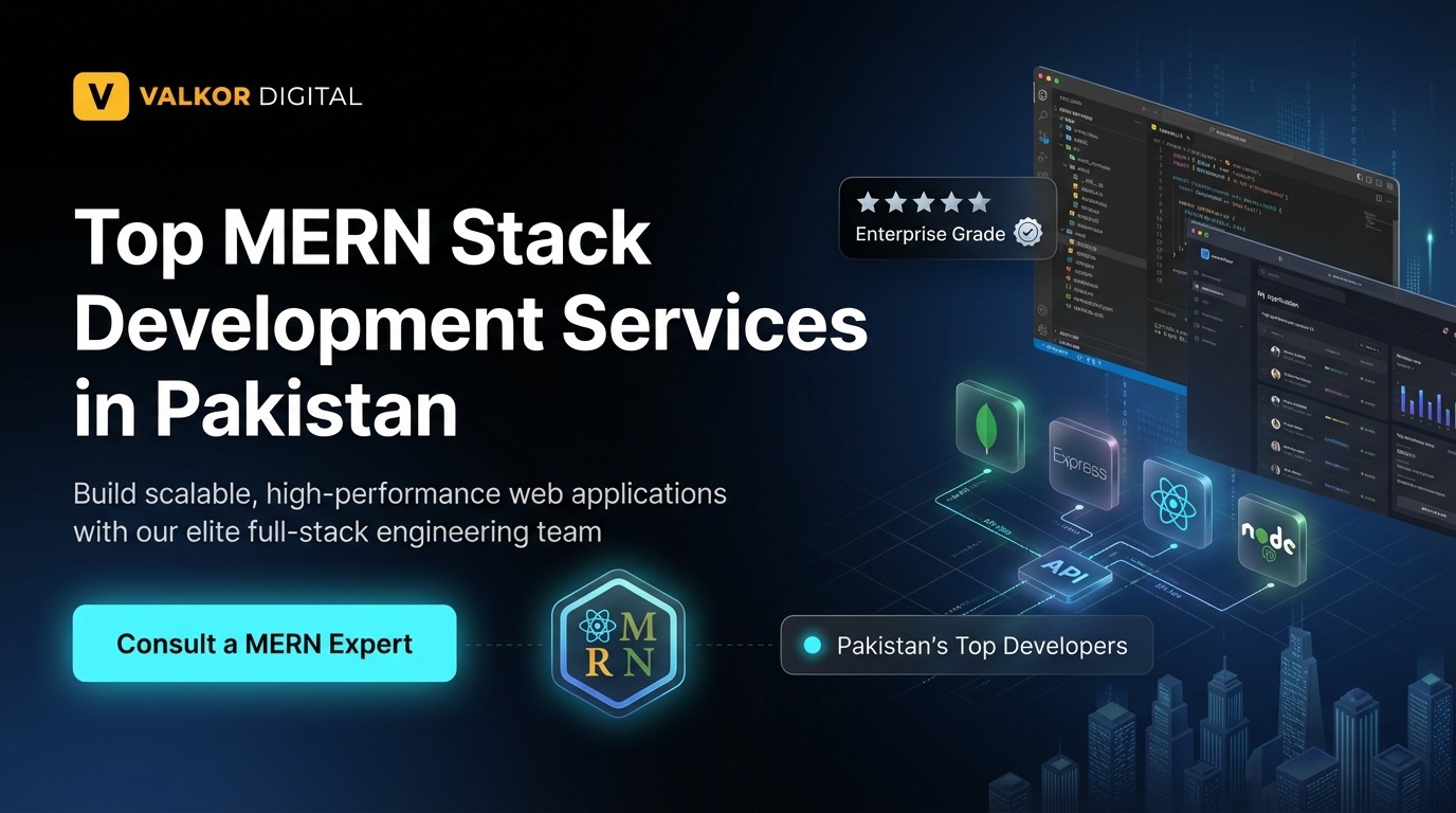 Top MERN Stack Development Services in Pakistan