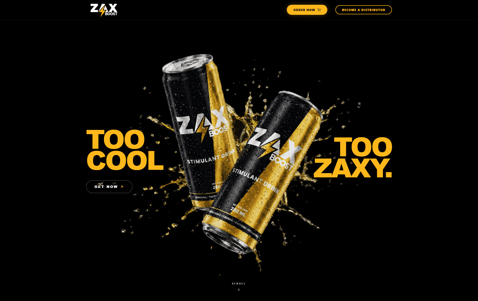 Zax Boost Desktop View