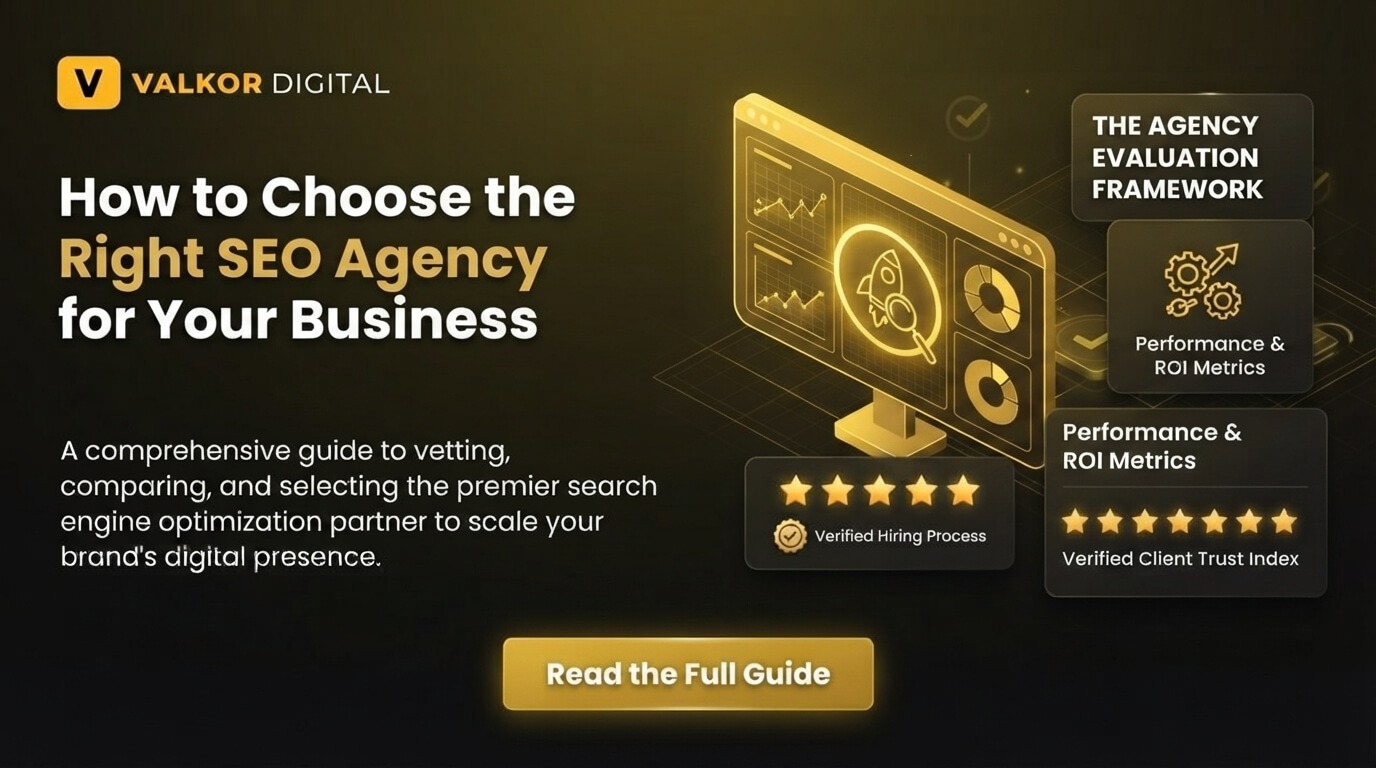 How to Choose the Right SEO Agency for Your Business