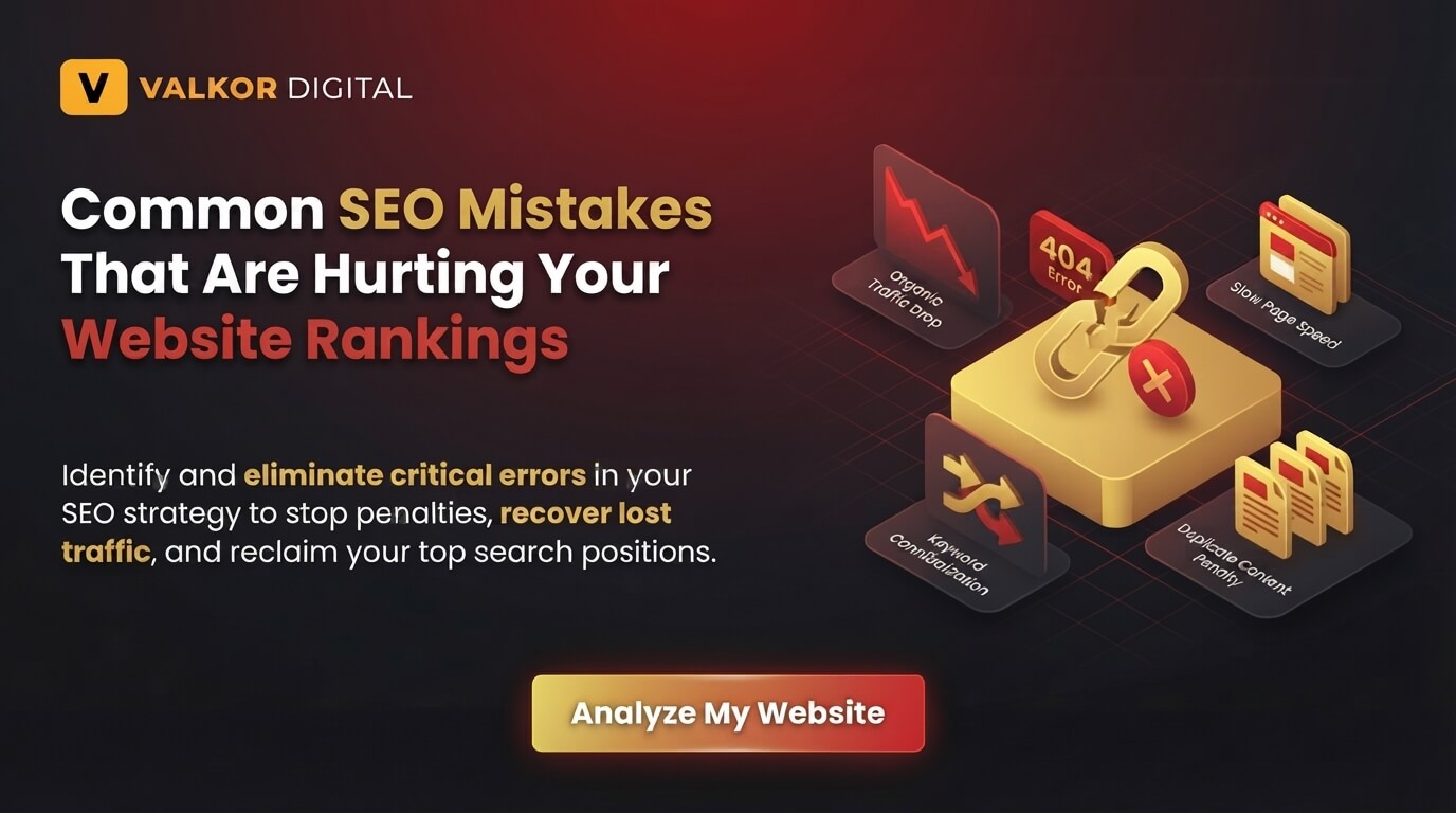 SEO mistakes guide