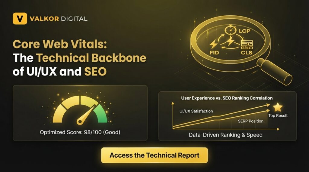 Core Web Vitals: The Technical Backbone of UI/UX and SEO