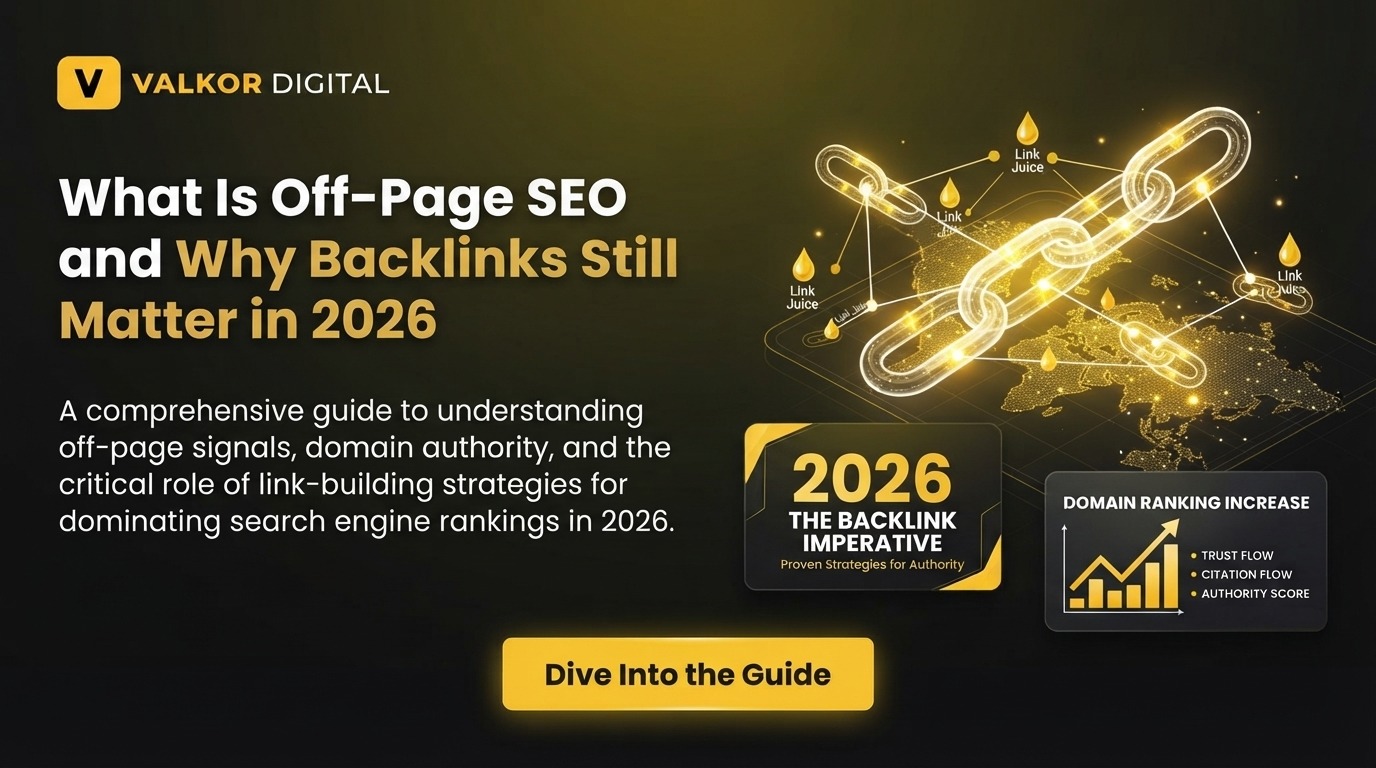 What Is Off-Page SEO and Why Backlinks Still Matter in 2026
