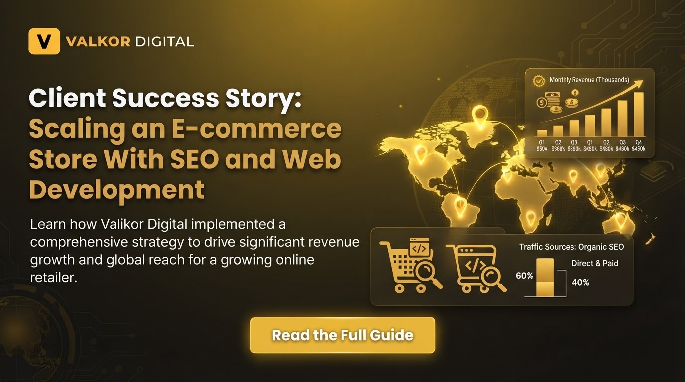Client Success Story: Scaling an E-commerce Store With SEO and Web Development