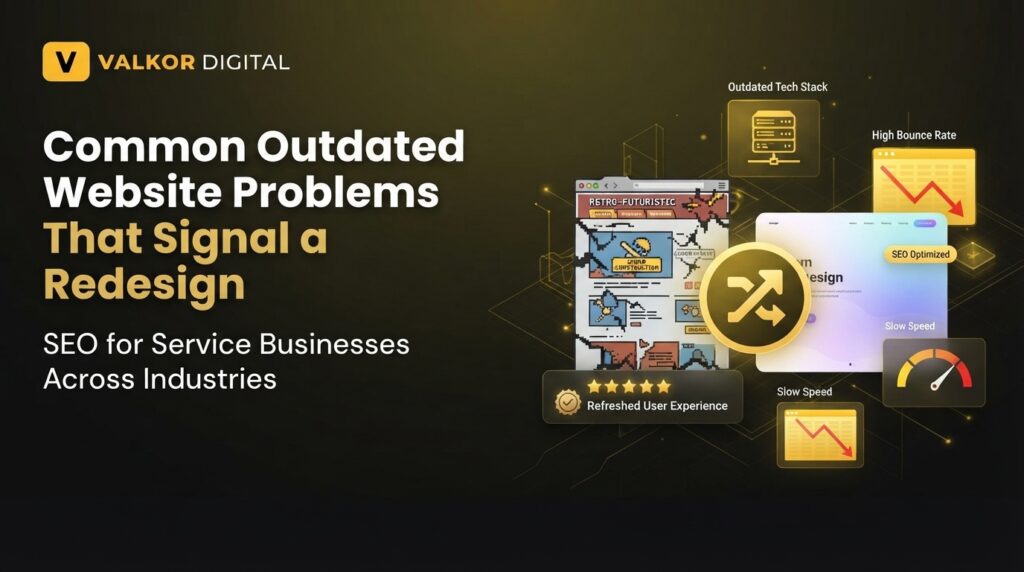 Common Outdated Website Problems That Signal a Redesign