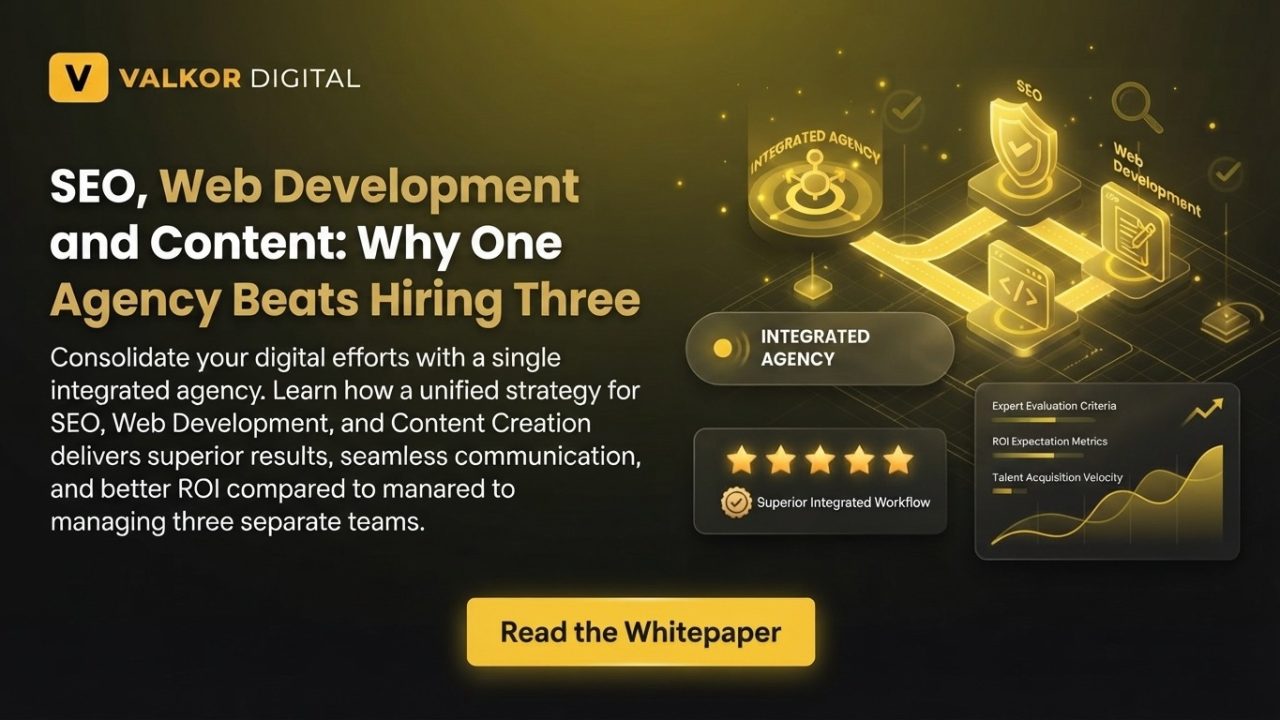 SEO, Web Development and Content: Why One Agency Beats Hiring Three