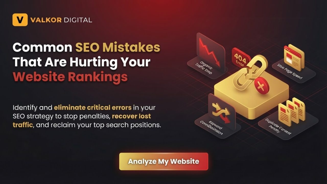 SEO mistakes guide