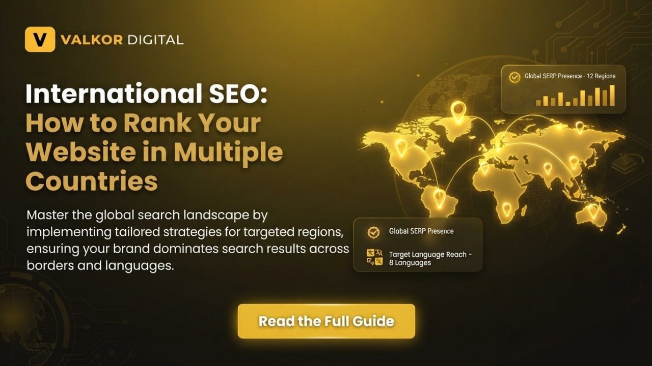International SEO: How to Rank Your Website in Multiple Countries