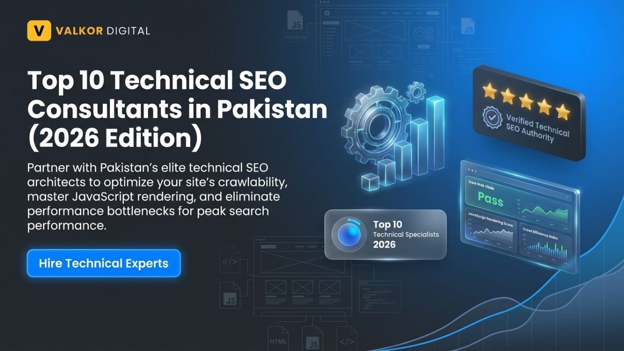 Best Technical SEO Expert Pakistan | Valkor